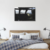 Aircrews naderen Farallon Island Canvas Afdruk (Insitu (Slaapkamer))