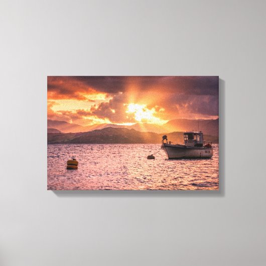Aird of Sleat Isle Of Skye Canvas Afdruk (Voorkant)