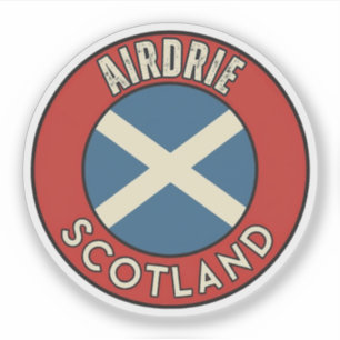 Airdrie, Schotland Sticker