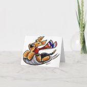 Aire-Sledding Airedale Terrier Feestdagen Kaart (Voorkant)