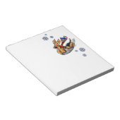 Aire-Sledding Airedale Terrier Notitieblok (Schuin)