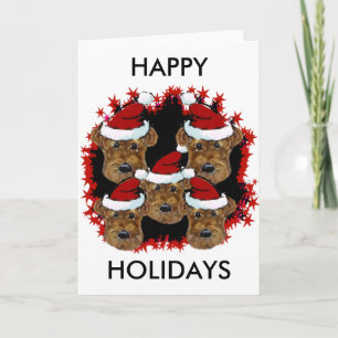 AIREDAAL TERRIËRS FEESTDAGEN KAART