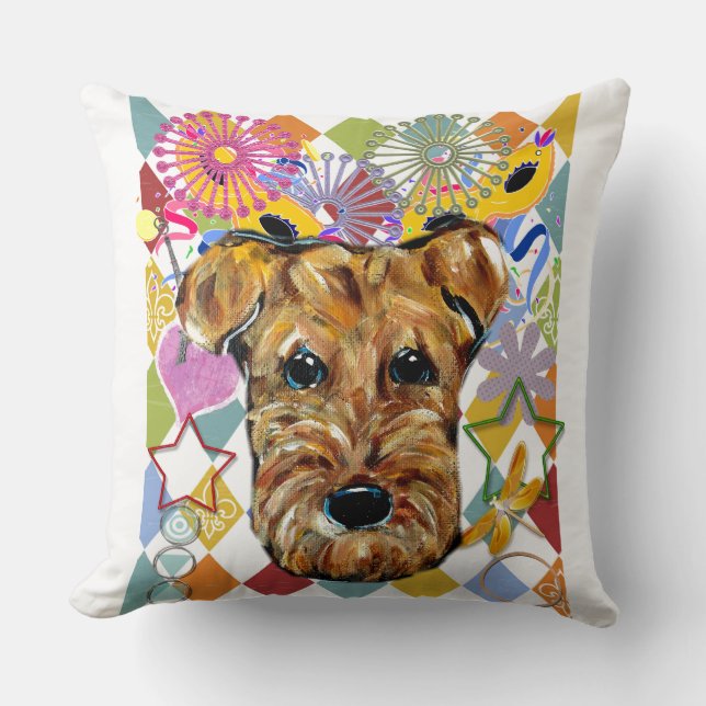 AIREDAAL TERRIERS KUSSEN (Voorkant)