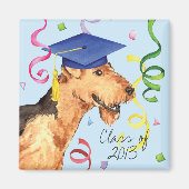 Airedale Afstuderen Magneet (Voorkant)