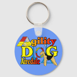 Airedale_Agility Gifts Sleutelhanger