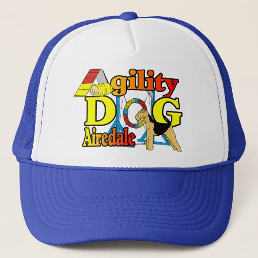 Airedale_Agility Gifts Trucker Pet (Voorkant)