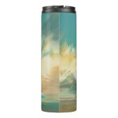 Airedale Beach Surfschildering Thermosbeker (Achterkant)