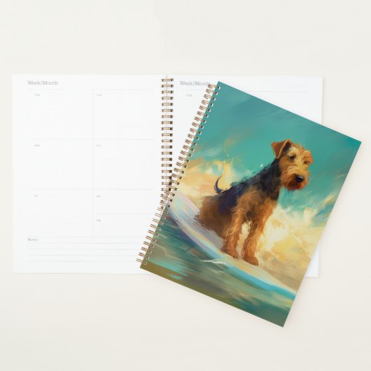 Airedale Beach Surfschilderkunst Planner (Display)