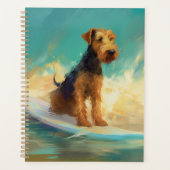 Airedale Beach Surfschilderkunst Planner (Voorkant)