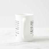 Airedale Bone China Mok (Achterkant)