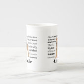 Airedale Bone China Mok (Voorkant)