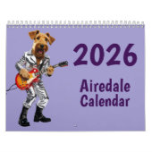 Airedale Calendar Kalender (Hoes)