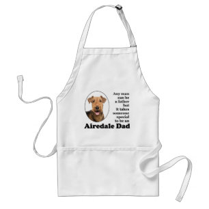 Airedale Dad Apron Standaard Schort
