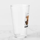 Airedale Dad Glass Tumbler (Rechts)
