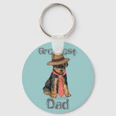 Airedale Dad Sleutelhanger (Voorkant)