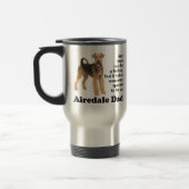 Airedale Dad Travel Mug Reisbeker (Links)