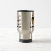 Airedale Dad Travel Mug Reisbeker (Center)