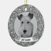 Airedale Dog Loving Memory ornament (Links)