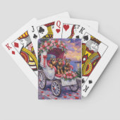 Airedale Dog Valentine's Day  Pokerkaarten (Achterkant)