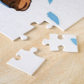 Airedale Dogs Christmas Snow Holiday Legpuzzel (Zijkant)