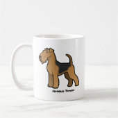 airedale doodsbanker koffiemok (Links)