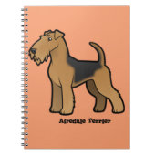 airedale doodsbanker notitieboek (Voorkant)