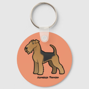 airedale doodsbanker sleutelhanger