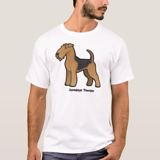 airedale doodsbanker t-shirt (Voorkant)