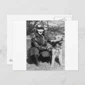 Airedale en Aviatrix, begin jaren 20 Briefkaart (Voorkant / Achterkant)