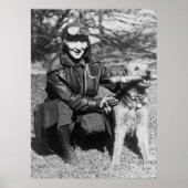 Airedale en Aviatrix, begin jaren twintig Poster (Voorkant)