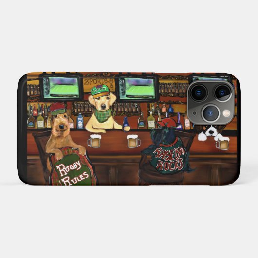 AIREDALE & FRIENDS Poster Case-Mate iPhone Case (Achterkant (horizontaal))