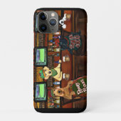 AIREDALE & FRIENDS Poster Case-Mate iPhone Case (Achterkant)