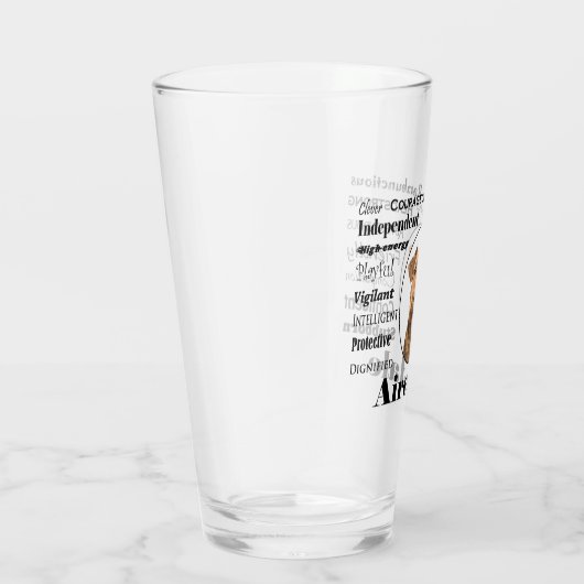 Airedale Glass Tumbler (Rechts)