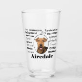 Airedale Glass Tumbler (Voorkant)