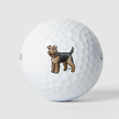 Airedale Golfballen (Voorkant)