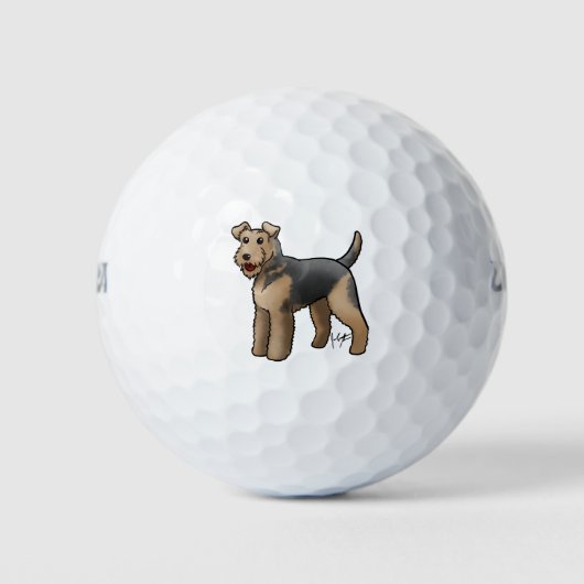 Airedale Golfballen (Voorkant)