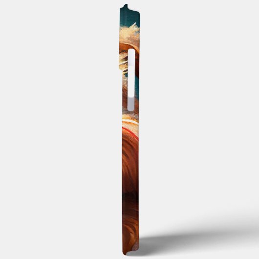 Airedale hond met verjaardagscadeau en pet Case-Mate iPhone case (Achterkant / Links)