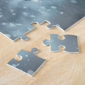 Airedale Hond Rijden Motorfiets Kerstmis Legpuzzel (Zijkant)