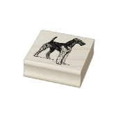 Airedale-Hondenras Rubberstempel (Stempel)