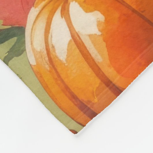 Airedale in de herfst laat Thanksgiving kunst acht Fleece Deken (Hoek)