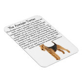 Airedale Info Magneet (Rechterzijde)
