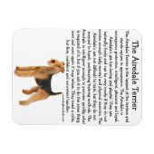 Airedale Info Magneet (Horizontaal)