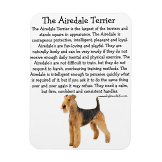 Airedale Info Magneet