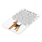 Airedale Info Magneet (Linkerzijde)