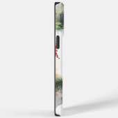 Airedale Kerstkrans Feestelijke Pup Case-Mate iPhone Case (Achterkant / Rechts)