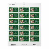 Airedale Kerstmis Open Now Etiket (Full Sheet)