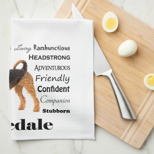 Airedale Kitchen Towel Theedoek (Quarter Fold)