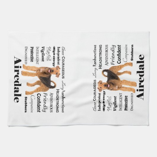 Airedale Kitchen Towel Theedoek (Horizontaal)