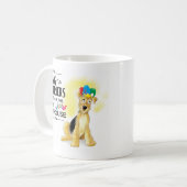 Airedale koffie mok (Voorkant links)