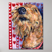 Airedale Love Poster (Voorkant)